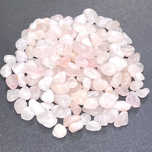 Pink Rose Quartz Small Tumbled Stones (By The Ounce or Pound) Wholesale - Picture 1 of 3