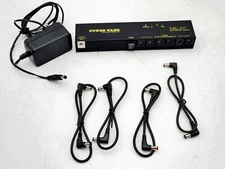 Electro Harmonix Power Tank Rechargeable Power Supply W Adapter & 4x Connectors