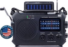  1 Radio de alerta meteorol gica AM/FM/SW NOAA de emergencia con energ a solar