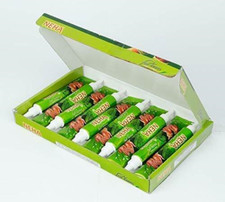 Lot de 10 tubes rouges tatouage temporaire Neha Natural Henna Mehandi + livre...