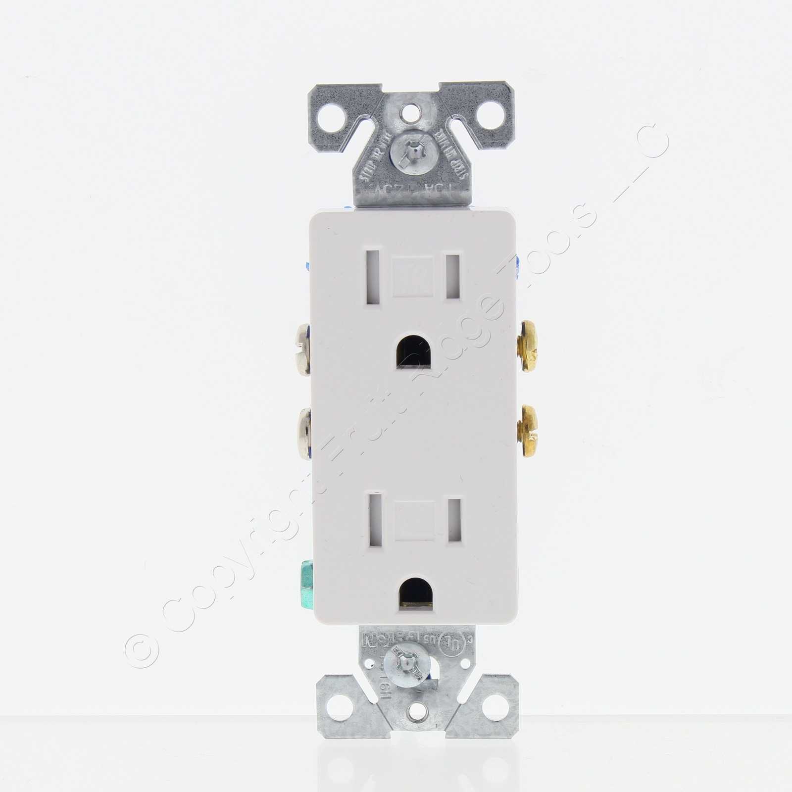 Eaton White TAMPER RESISTANT Duplex Receptacle Outlet 5-15R 15A Bulk  TR1107W | eBay