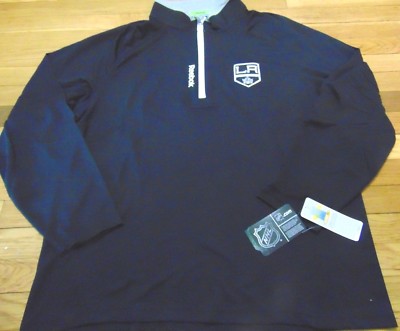 REEBOK NHL TEAM ISSUED LOS ANGELES KINGS CENTER ICE PERFORMANCE JACKET SIZE XL