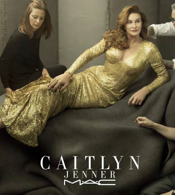 MAC Caitlyn Jenner -9 Piece Set Limited Edition Lipstick, Eyelashes, Eyeshadow - Image 4 of 4