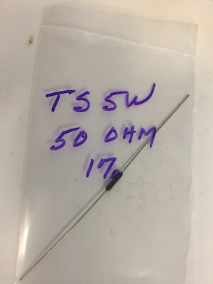 TS5W TEPRO RESISTORS 50 OHM .5 WATT 1% 1 PCS  NOS