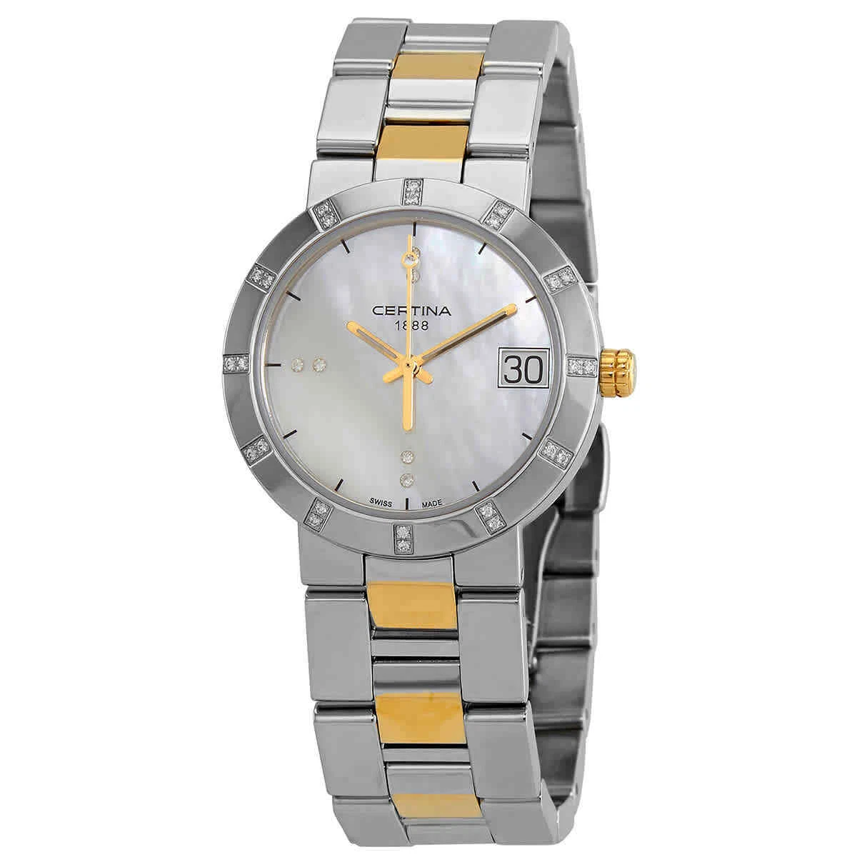 Certina DS Stella Two Tone Stainless Steel Ladies Watch