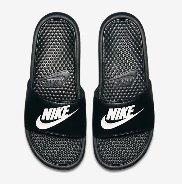 bestikke Gør det godt grundigt NIKE BENASSI JDI 343880 090 black white Men&#039;s Slides Sandals O | eBay