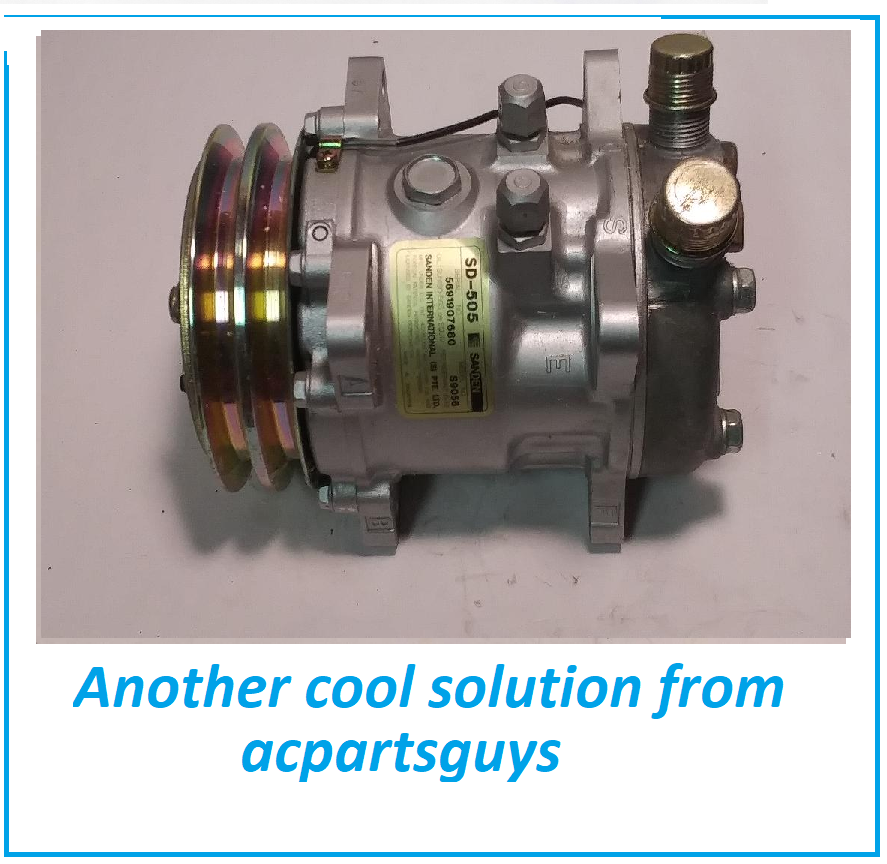 NEW OEM SANDEN AC COMPRESSOR SD505 9053 9056 | eBay