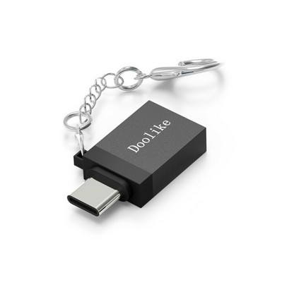 Doolike Usb Adapter Doolike USB Type-C Adapter OTG Metall für Samsung Galaxy Huawei Xiaomi ...