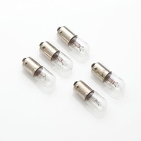 5 X 12V 170Ma 0,17A 2W Ba9S / Birne Lampe / Lamp Bulb / Bajonett Skalenlampen