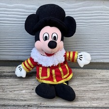 Mickey Mouse Beefeater London Plush Doll Toy 9"