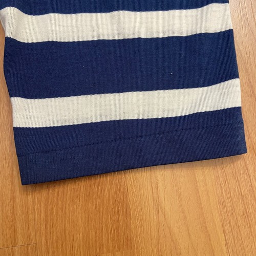 Hang Ten Vintage 70s Surfing Costal Striped Polo Shirt Men’s Large - Bild 5 von 10