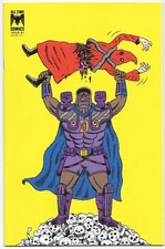 Crime Destroyer #1 Rare Johnny Ryan Variant Fantagraphics All Time Comics Trimpe