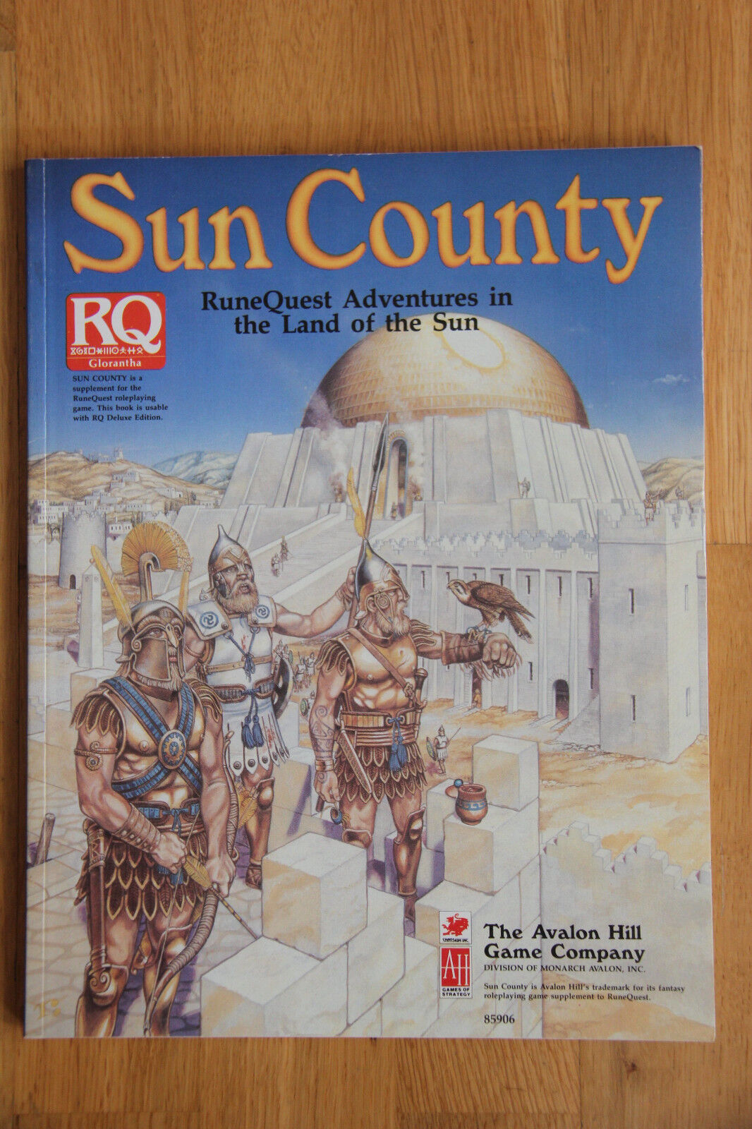 Avalon Hill - RuneQuest 3rd ed. - Sun County (1992) Avalon Hill - RuneQuest 3rd ed. - Sun County (1992)