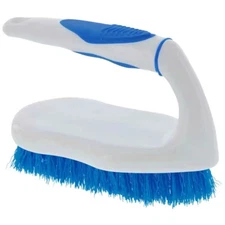 Scrub Buddies Scrub Brush 5 Inch Handle , One Inch Wide Handle. Brush 6 Inches