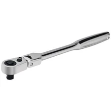 Powerbuilt 3/8 Inch Drive 72 Tooth Pro Tech 9 Inch Long Reach Flex Head Ratchet