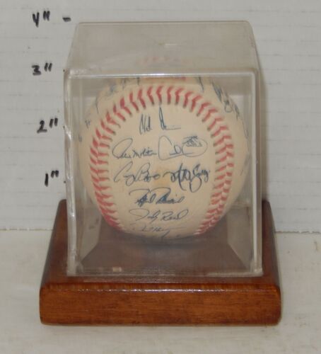Crest Caring Athletes souvenir Replica Signature Baseball Many Players - Picture 3 of 4