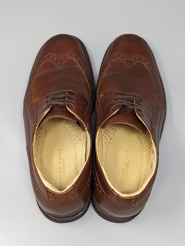 Arturo Calle Sapatoterapia Men's Oxford Dress Shoes Brown Size Brazil 38 US 7 - Picture 9 of 10