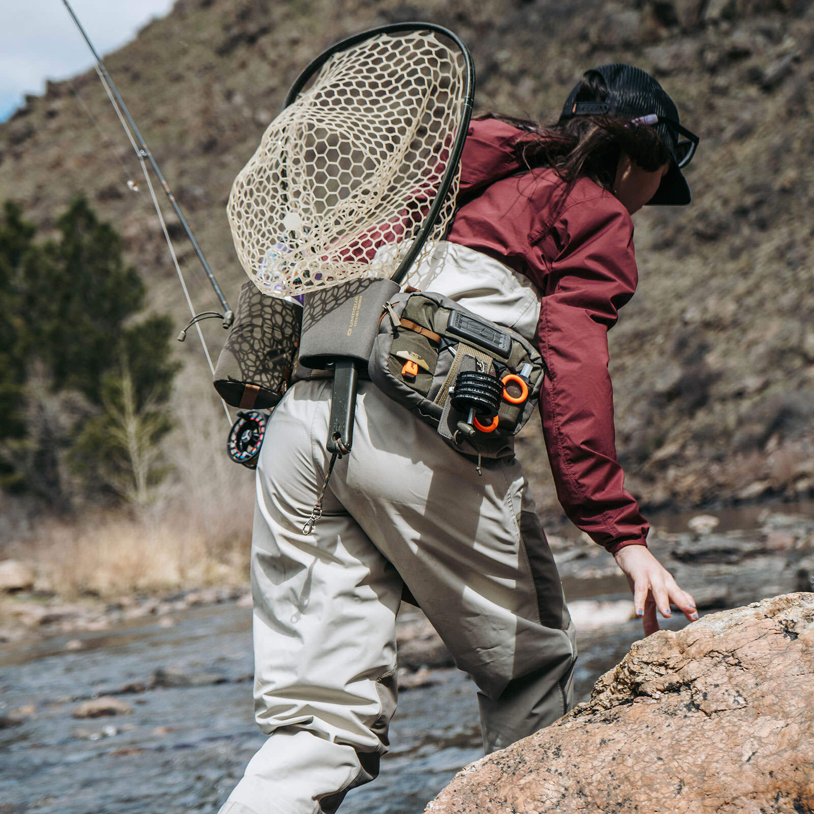 Umpqua Wader ZS2 Belt Customizable Lumbar Support Wading Belt eBay