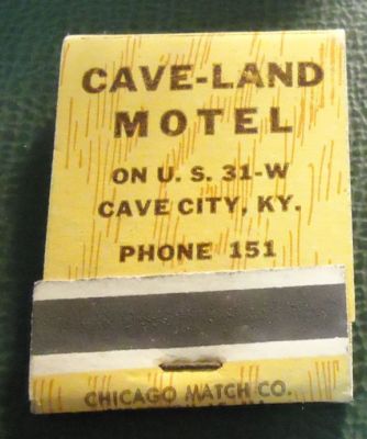 Matchbook - Cave Land Motel Cave City KY FULL