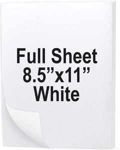 Buhbo Full Sheet Address Shipping Label 8.5 x 11 Sticker Labels for Laser /& Ink Jet Printers 100 Sheets