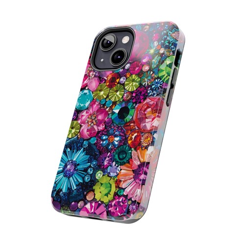 Rhinestone Themed Cool Phone Case for iPhone 16 15 14 13 12 11 X 8 7 iPhone Case - Picture 30 of 72