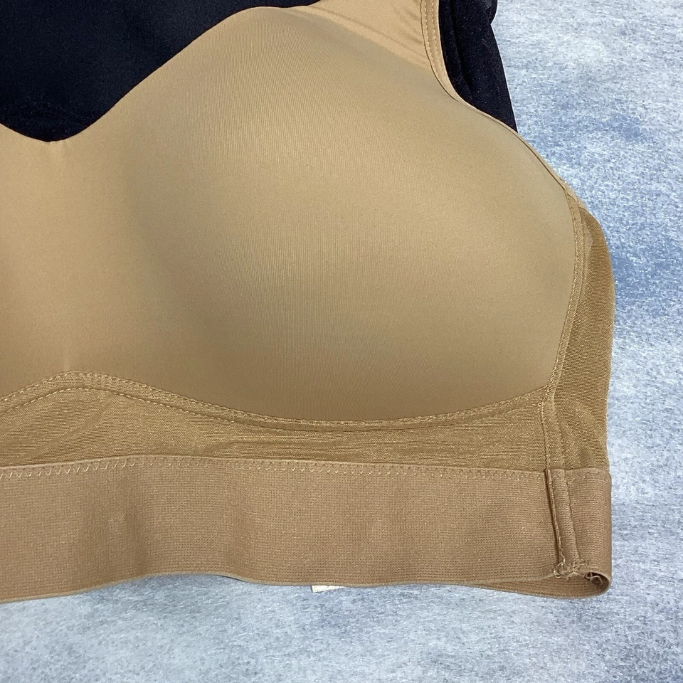 Бюстгальтер Rhonda Shearer 2 шт. литой чашечный 2X крест поддержка спины размер 20–22 Вт черный бежевый - Изображение 2 из 4