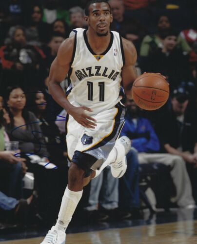 Photo dédicacée signée 8x10 de Mike Conley - NBA Memphis Grizzlies Jazz - avec coa - Photo 1/1