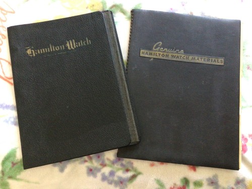Vintage Hamilton Watch Co. "Genuine Hamilton Watch Materials & Binder" Very Rare