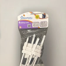Dreambaby Sliding Locks, 6 Pack