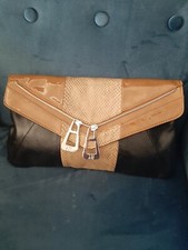 Henry Holland Snakeskin Envelope Envelope Shaped Clutch Bag