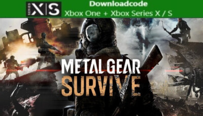 NEU für XBOX One Series X S Spiel Metal Gear Survive Game Key Email 24h Download