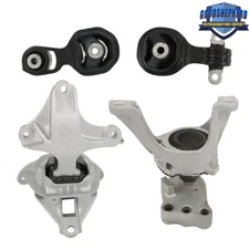 4pcs Engine Motor & Trans Mount Kit For 2018-22 Honda Accord 1.5L TURBO AUTO CVT