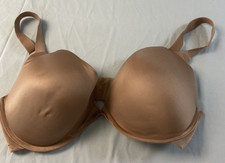 Secret Treasures Bra 38DD Light Brown Underwire Padded Full Coverage