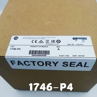 1746-P4 AB AB 1746-P4 Ser A SLC 500 Power Supply Module New Sealed