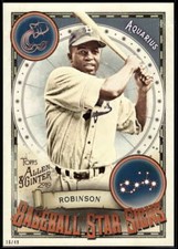 Jackie Robinson 2019 Allen and Ginter Baseball Star Signs 5x7 #BSS-36 36/49 Dodg