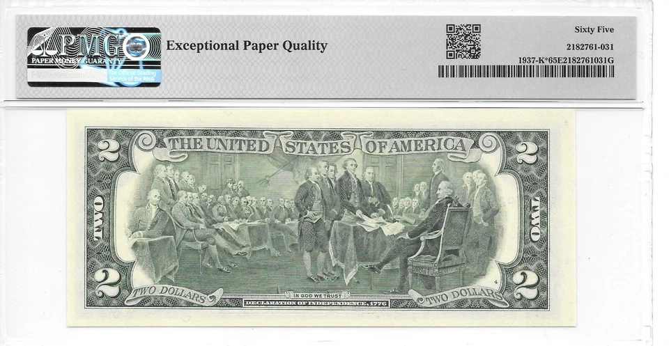 2003* $2 FRN Dallas* (K* Block) PMG 65 EPQ GEM UNC. (only 16,000 printed) - Image 2 of 4
