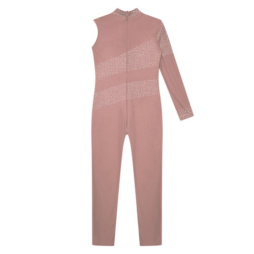 Kids Girls Bodysuit Performance Leotard Rompers Jumpsuit Gymnastics Activewear - Picture 51 of 58