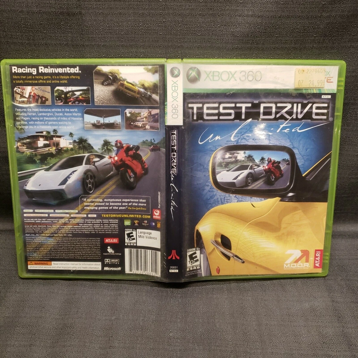 Test drive xbox 360 deals