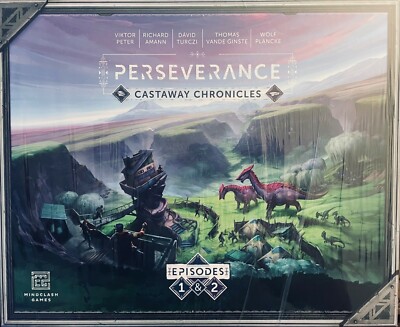 Perseverance Castaway Chronicles Kickstarter Deluxe Edition Mindclash Games NEW