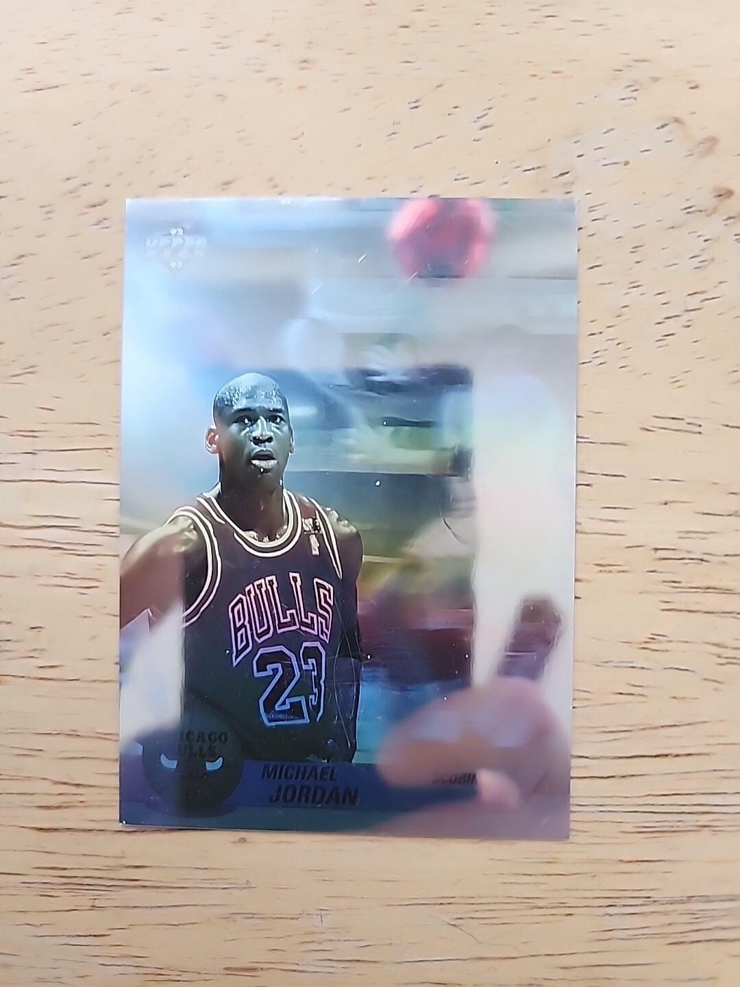 92-93 Upper Deck Michael Jordan #AW1 Chicago Bulls Hologram NBA Basketball Card
