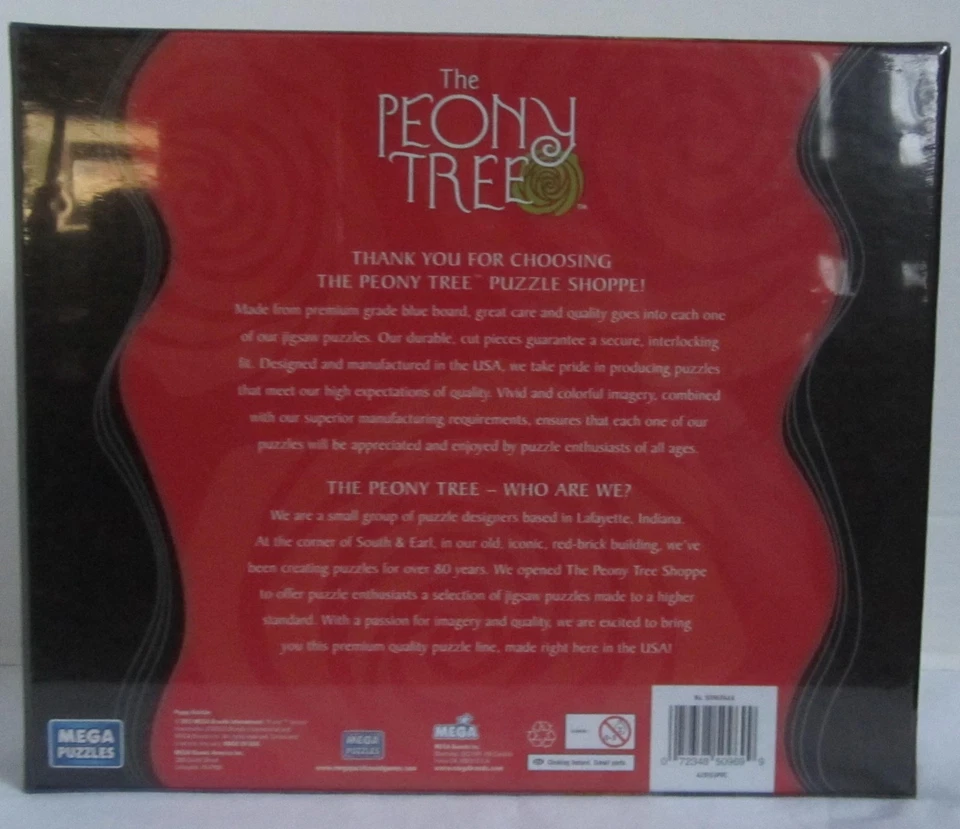 The Peony Tree GONE FISHING Kittens 1000 Piece Jigsaw Puzzle Jenny Newland Mega - Image 4 of 4