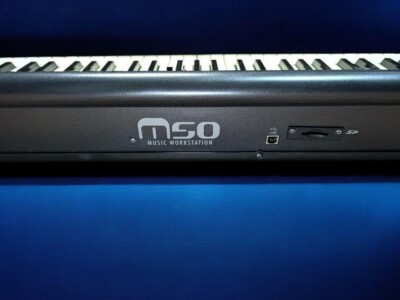 KORG M50 61 Key Synthesizer WorkstationBlack keyboard Music