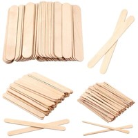 Holzspatel Waxing, 200 StüCk, Augenbrauen HolzstäBchen, Haarentfernung, Kosmetik