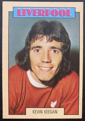 Kevin Keegan Liverpool FC - A&BC Football 1973 - Near Mint - Mint Rookie Card