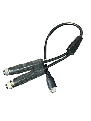 RV 5 Pin 1 Male 2 Female Splitter Cable Adapter 