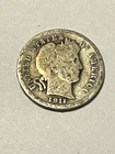 1911-P Barber Silver Dime/G+ #19585
