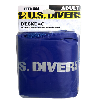 U.S. Diver Adult Bag Dive Backpack 24 x18  Blue Hold Swim Gear Brand New
