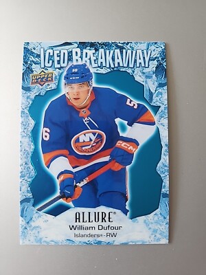 2023-24 Allure Hockey Iced Breakaway William Dufour IB-14 New York Islanders...