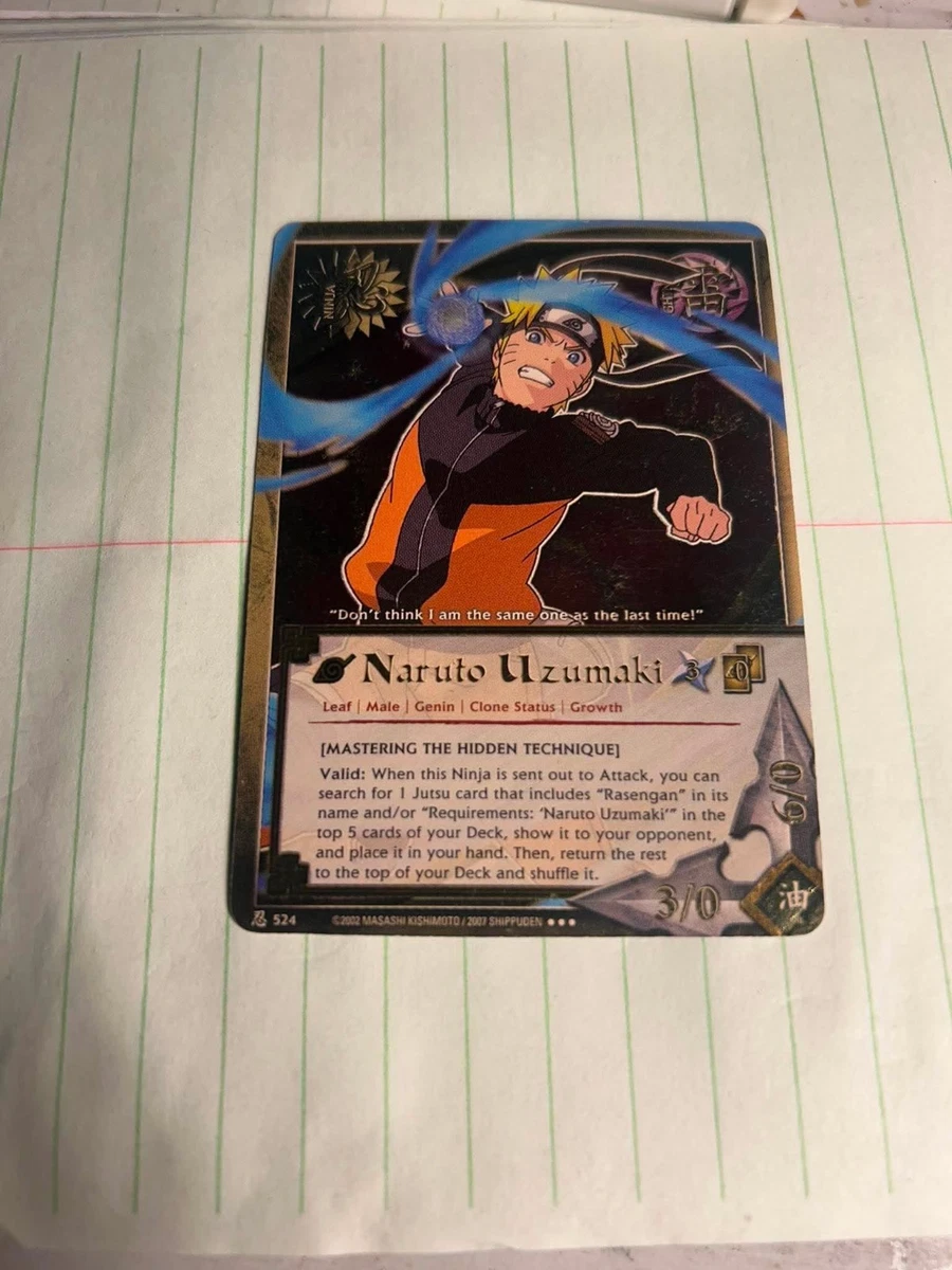 Preços baixos em Naruto CCG Super Raro Cartões Individuais de jogo