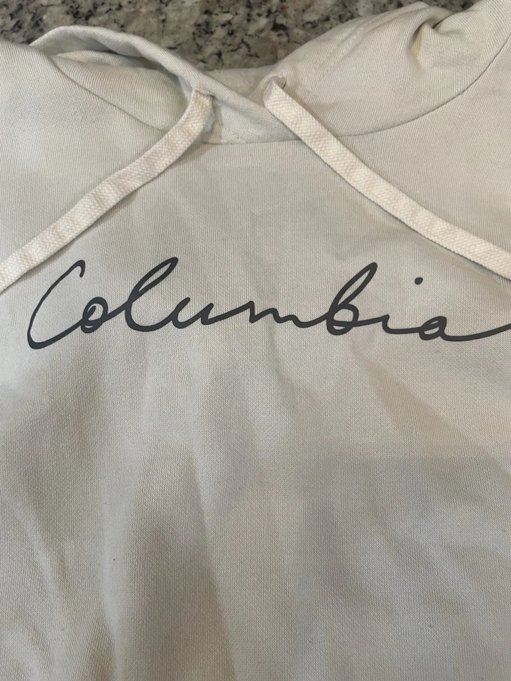 Sudadera con capucha Columbia Cream para mujer talla M Foto 2 de 4